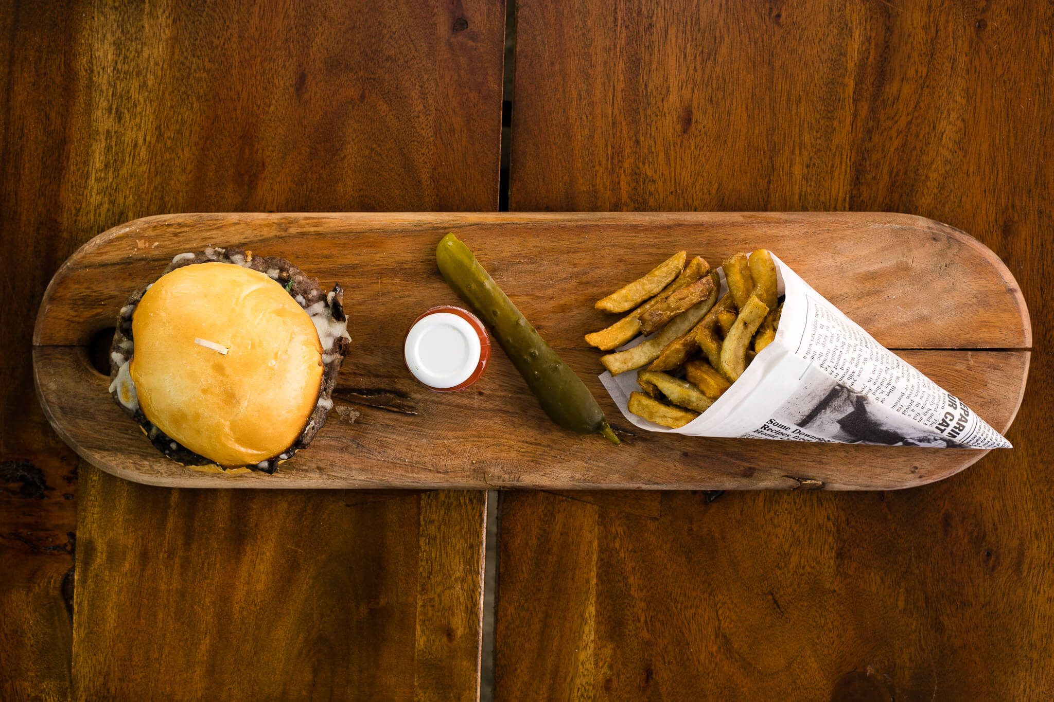 burger and fries and pickle image by JodyWall photographer